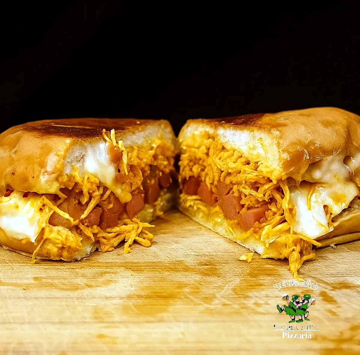 Lanche do Beliscão em foto real